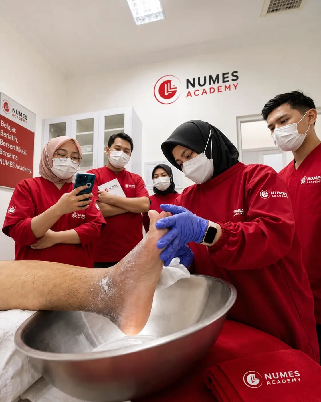 Kelas Sertifikasi Pelatihan Rawat Luka & Pain Management di NUMES Academy